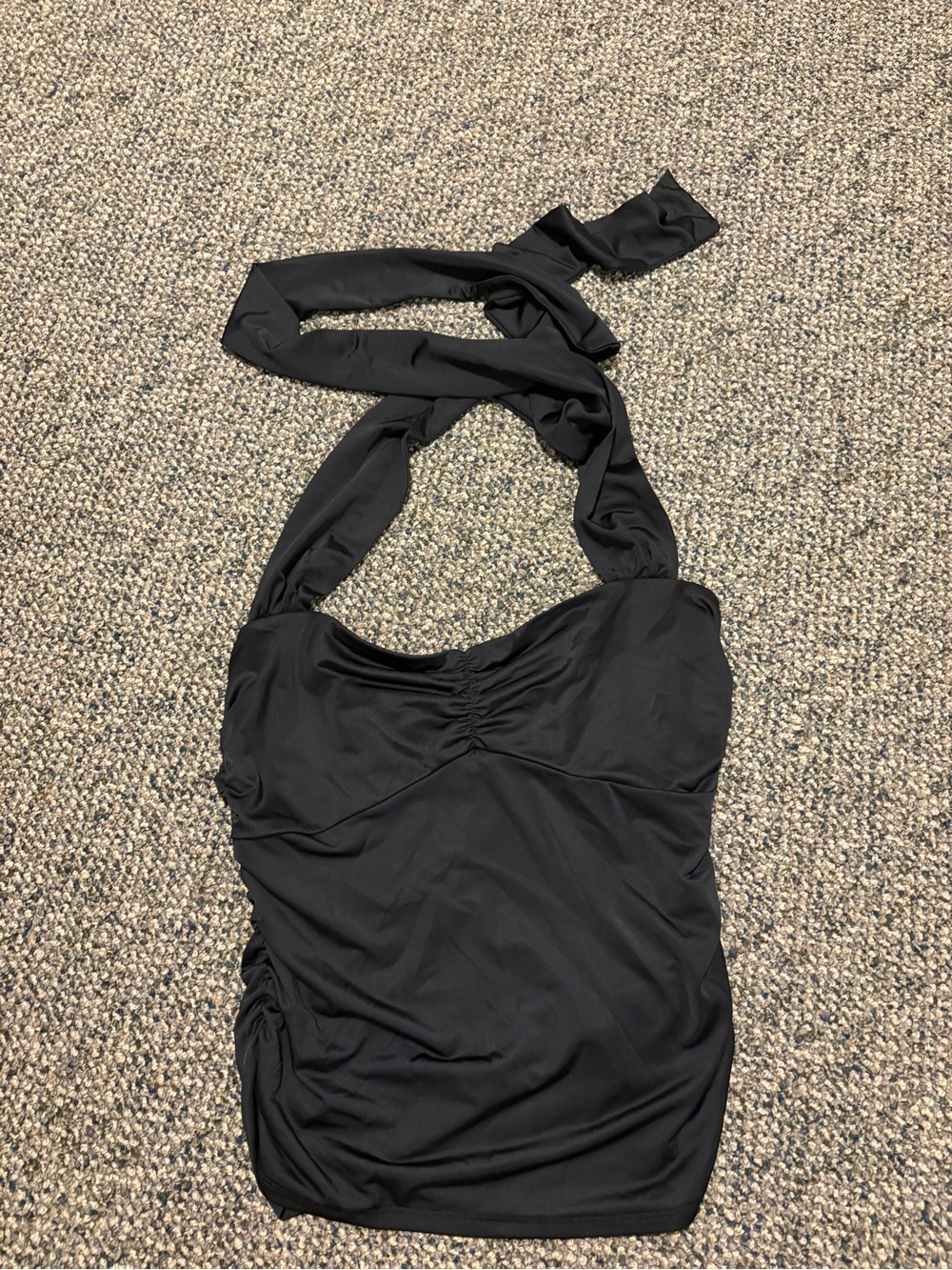 Black Halter going out top